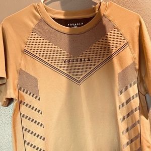 YoungLA Superhero compression t-shirt (Yellow)